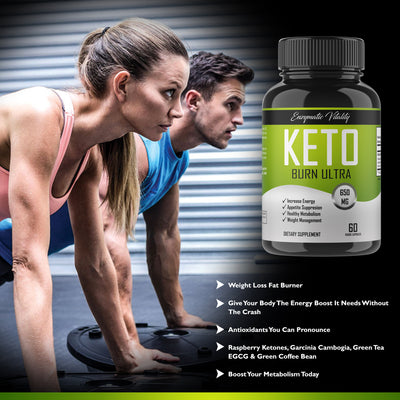 Keto Burn Ultra Keto Supplements Plus Antioxidants - Enzymatic Vitality